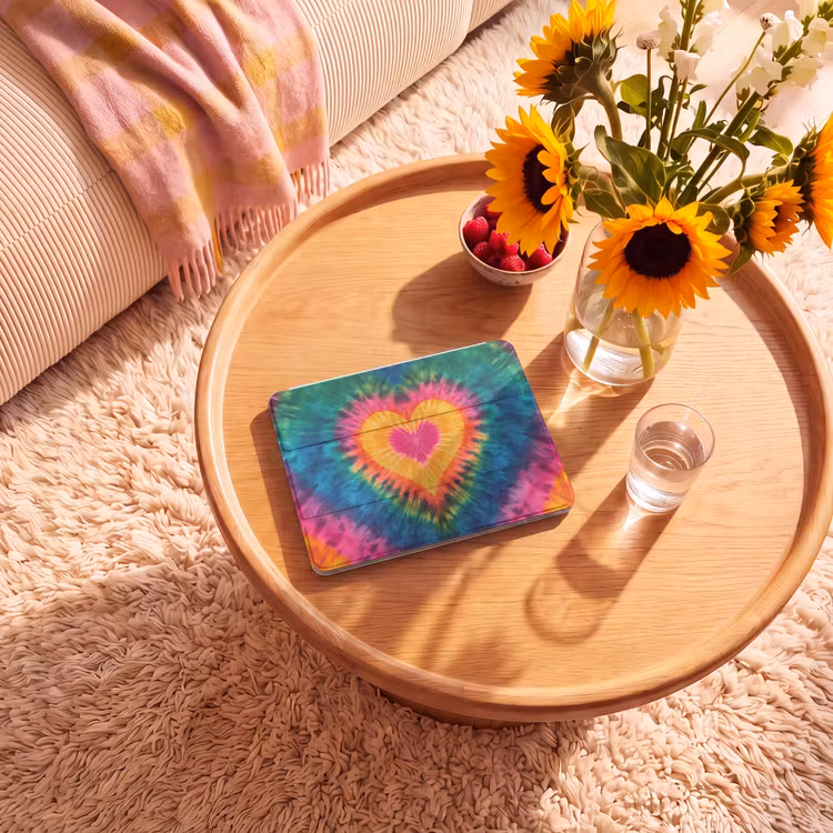 iPad hoes - Hart - Tie Dye - Kleurrijk — 2