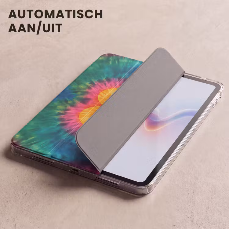 iPad hoes - Hart - Tie Dye - Kleurrijk — 5