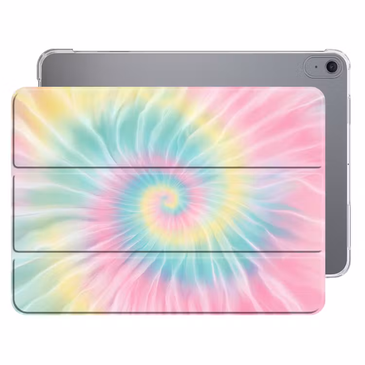 iPad hoes - Pasteltinten - Tie dye - Roze — 1