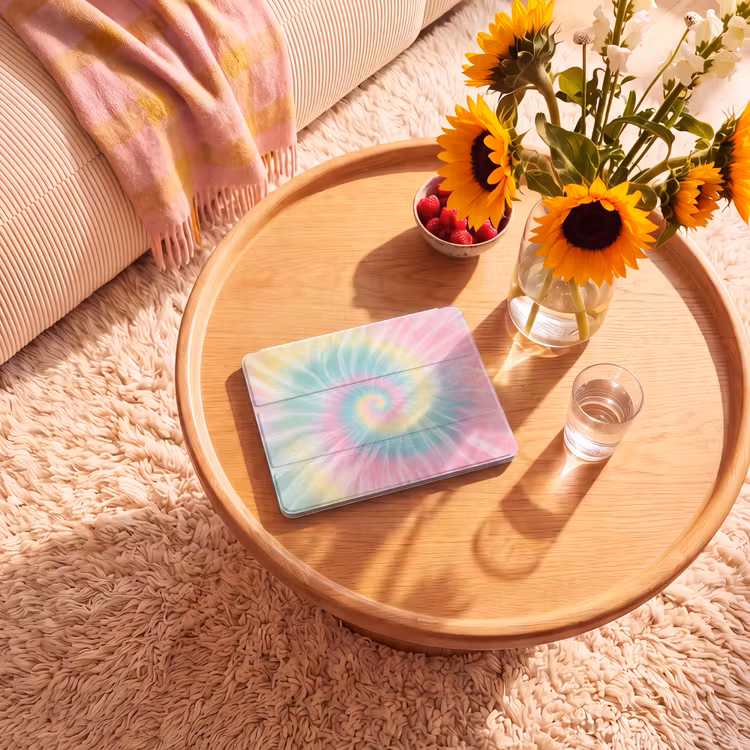 iPad hoes - Pasteltinten - Tie dye - Roze — 2