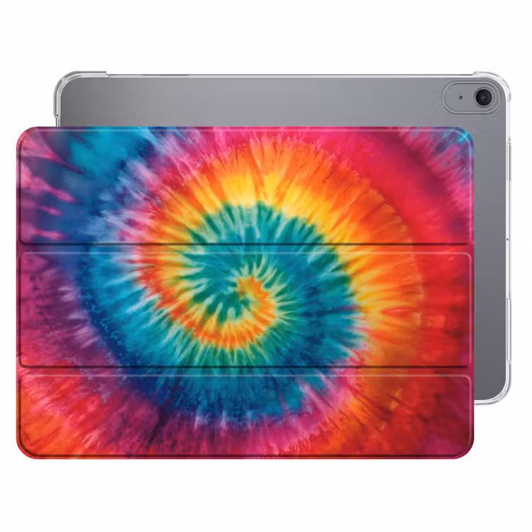 iPad hoes - Regenboogkleuren - Tie dye - — 1