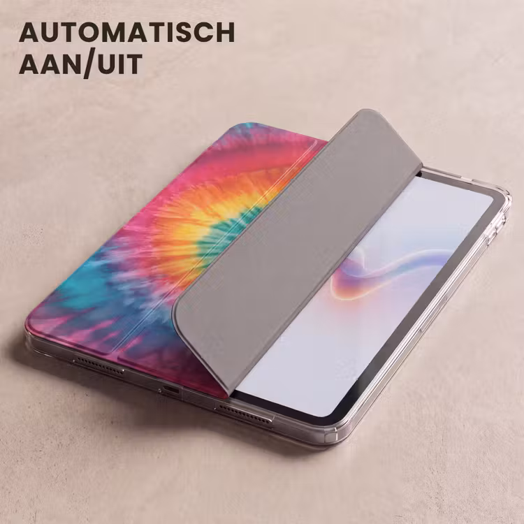 iPad hoes - Regenboogkleuren - Tie dye - — 5