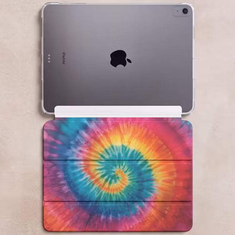 iPad hoes - Regenboogkleuren - Tie dye - — 6