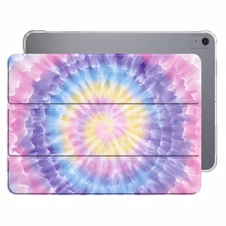 iPad hoes - Spiraal - Tie dye - Pasteltinten — 1
