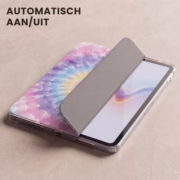 iPad hoes - Spiraal - Tie dye - Pasteltinten — 5