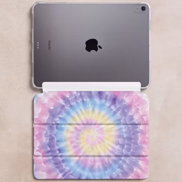 iPad hoes - Spiraal - Tie dye - Pasteltinten — 6