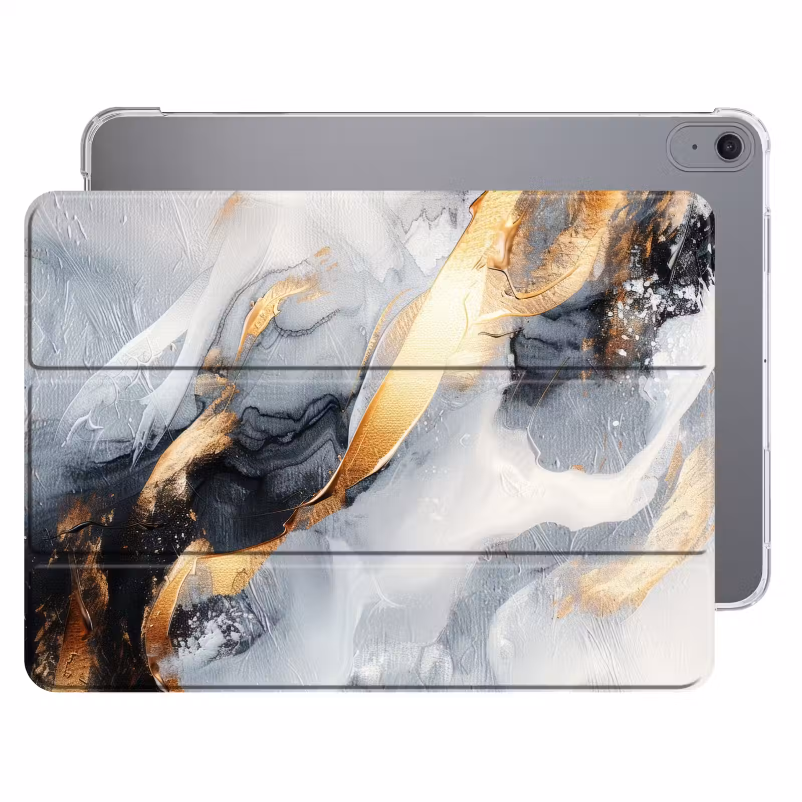 iPad hoes - Abstract - Goud - Verf - Aesthetic - Art — 1
