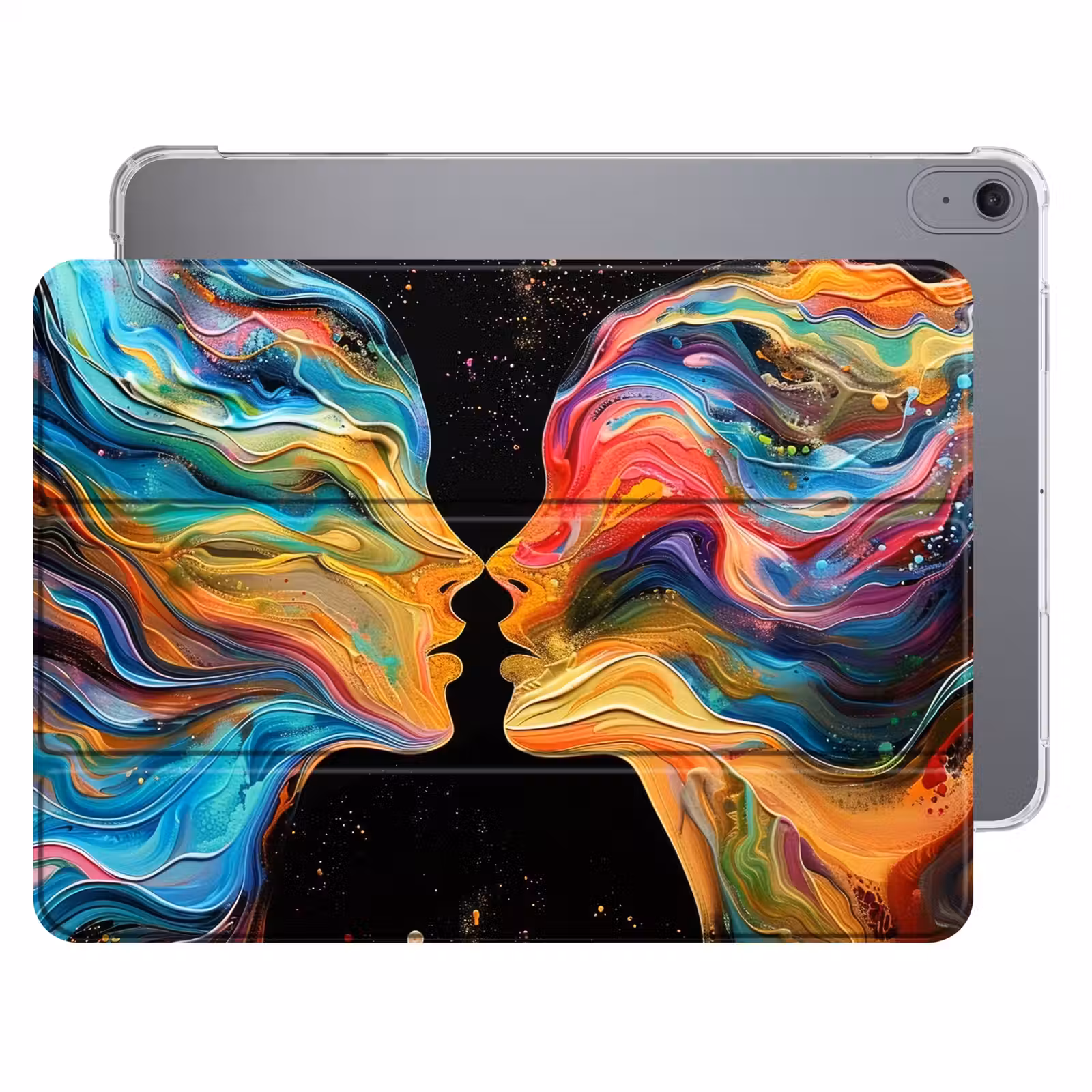 iPad hoes - Kunst - Kleurrijk - Vrouw - Art - Abstract - Gezichten — 1