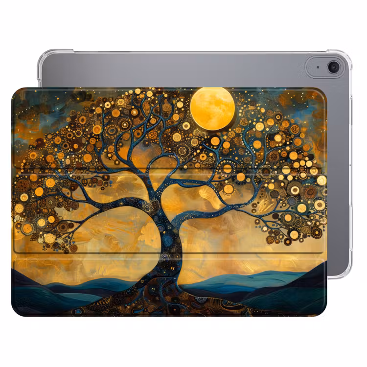 iPad hoes - Boom - Industrieel - Abstract - Geel — 1