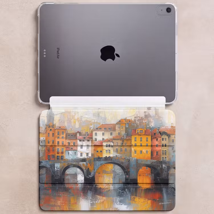 iPad hoes - Gracht - Huizen - Kunst - Art — 6