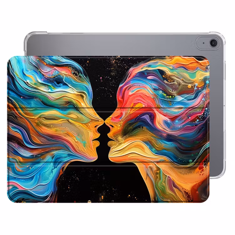 iPad hoes - Kunst - Kleurrijk - Vrouw - Art - Abstract - Gezichten — 1