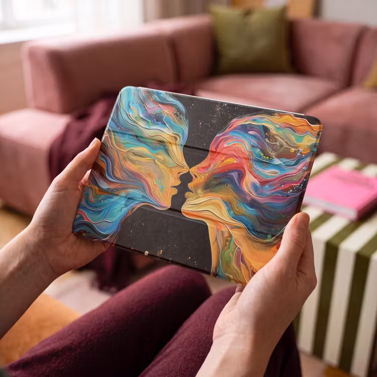 iPad hoes - Kunst - Kleurrijk - Vrouw - Art - Abstract - Gezichten — 4