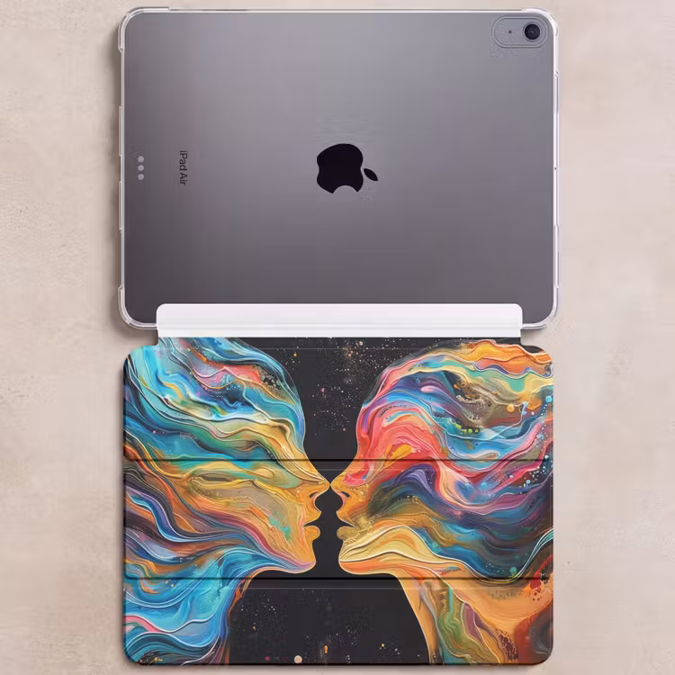 iPad hoes - Kunst - Kleurrijk - Vrouw - Art - Abstract - Gezichten — 6