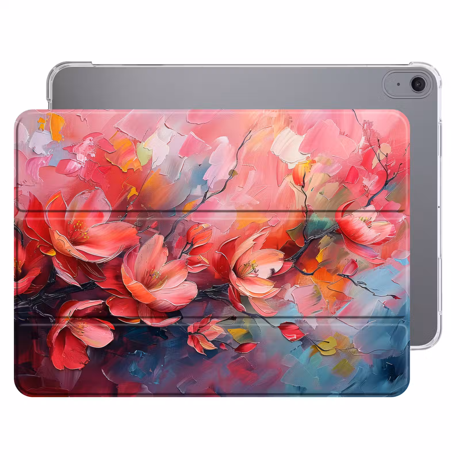 iPad hoes - Bloemen - Roze - Natuur- Kunst - Abstract — 1