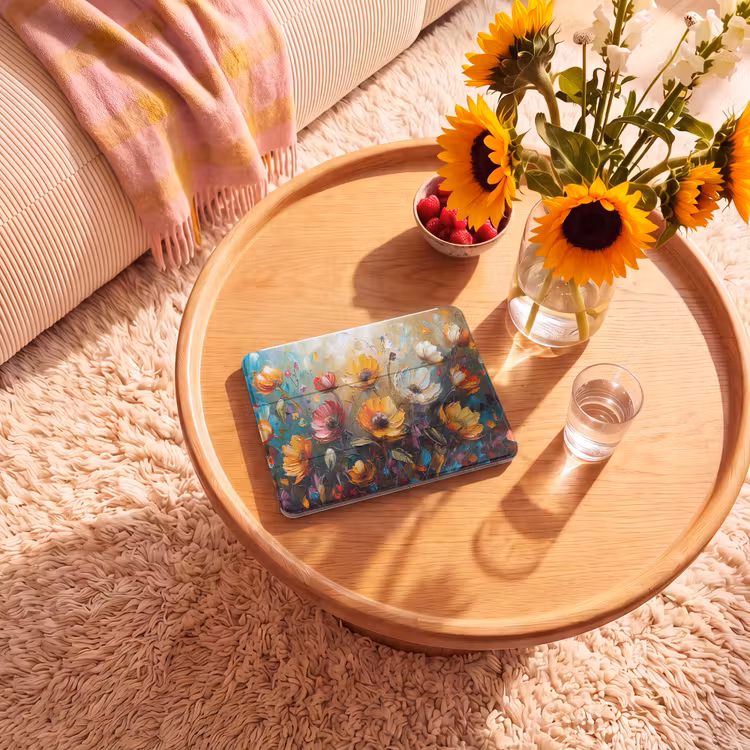 iPad hoes - Bloemen - Verf - Kunst - Modern — 2