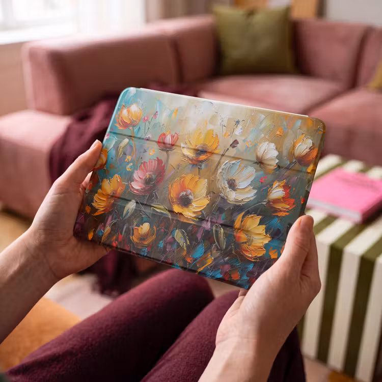 iPad hoes - Bloemen - Verf - Kunst - Modern — 4