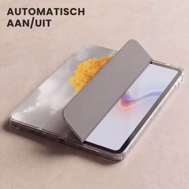 iPad hoes - Boom - Geel - Natuur - Zwart wit — 5
