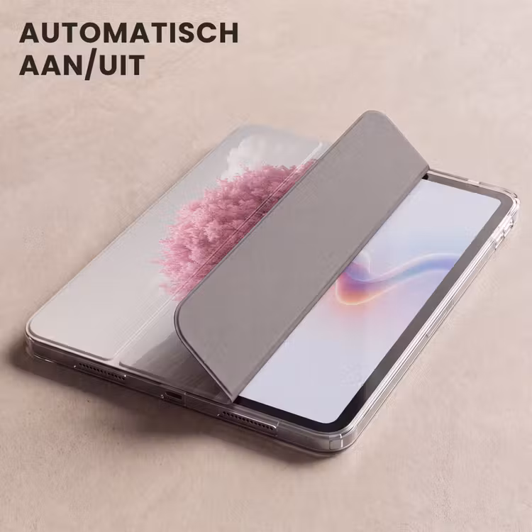 iPad hoes - Boom - Natuur - Roze - Zwart wit — 5