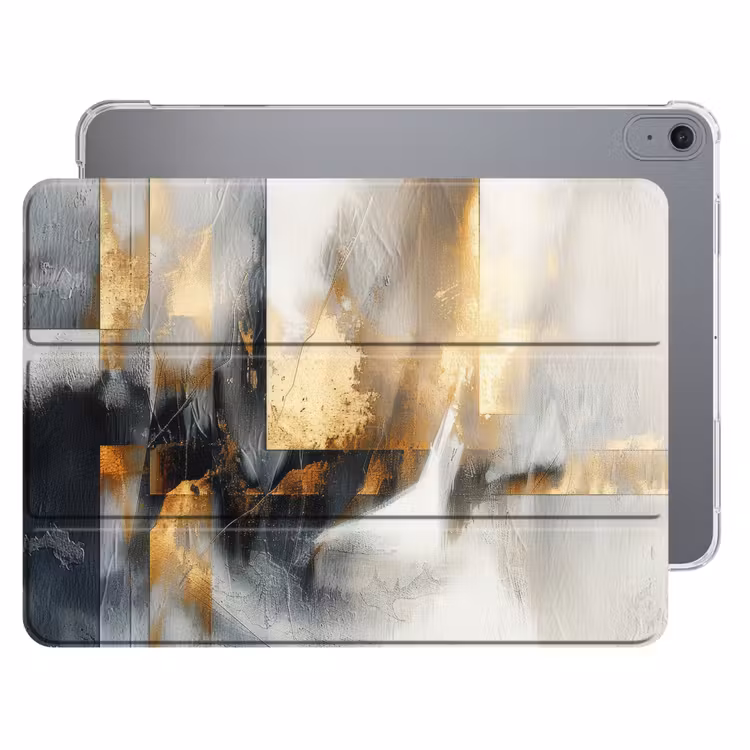 iPad hoes - Kunst - Goud - Zilver - Abstract — 1