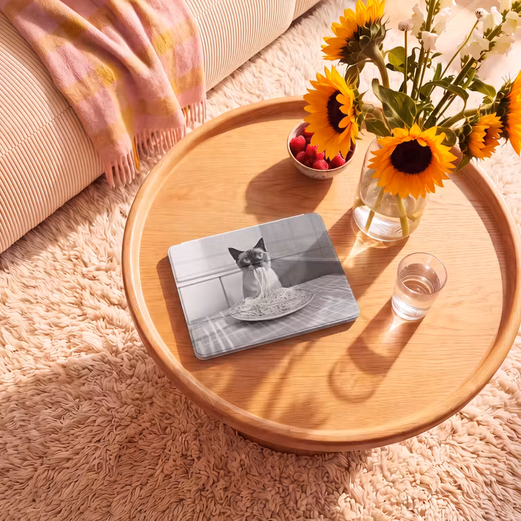 iPad hoes - Kat - Siamees - Zwart Wit - Schattig - Dieren — 2