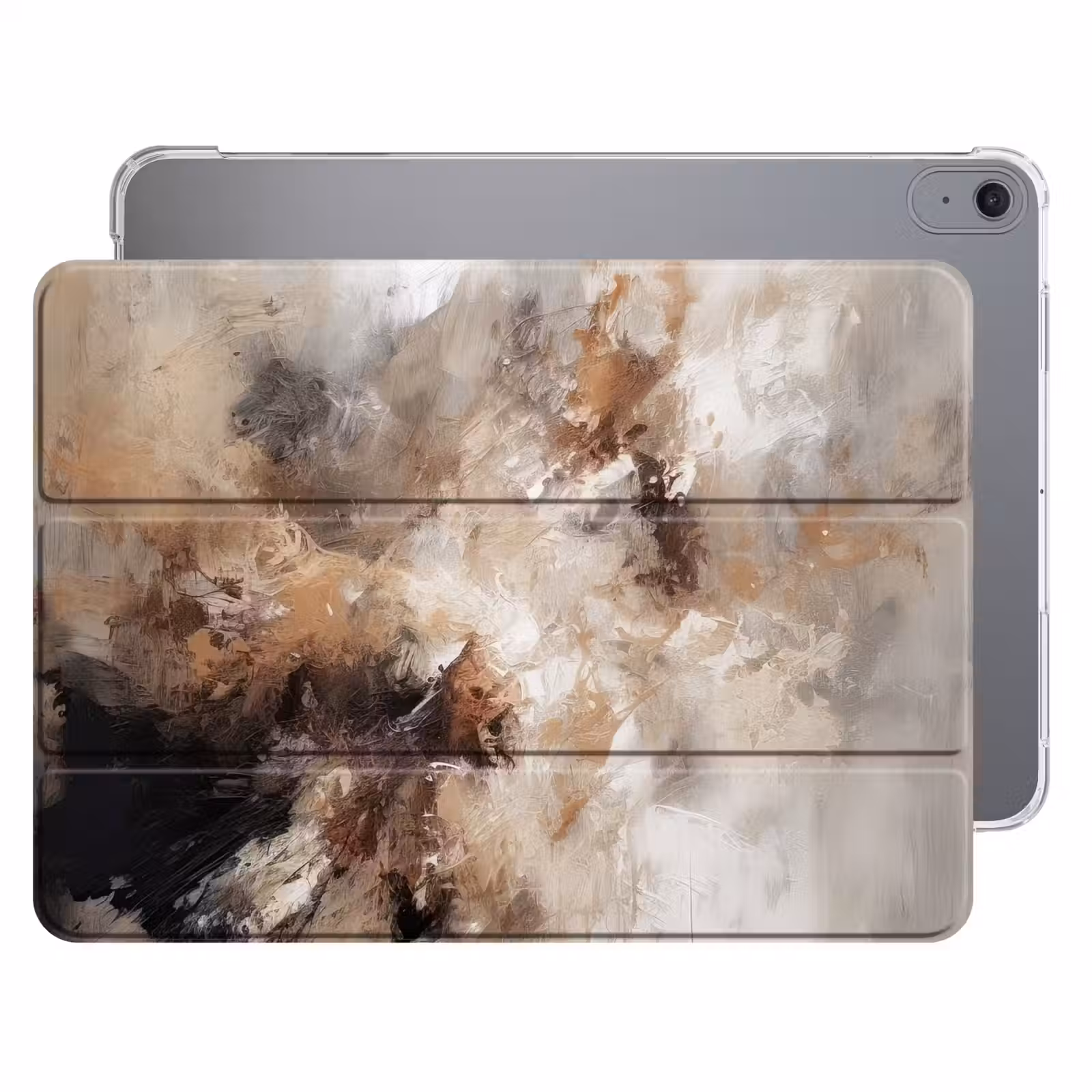 iPad hoes - Verf - Abstract - Beige - Kunst — 1
