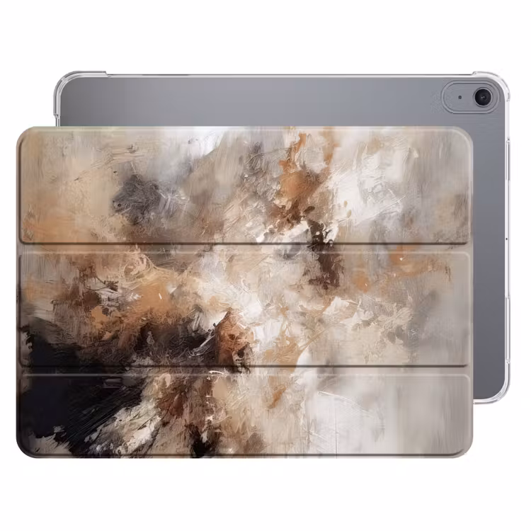 iPad hoes - Verf - Abstract - Beige - Kunst — 1