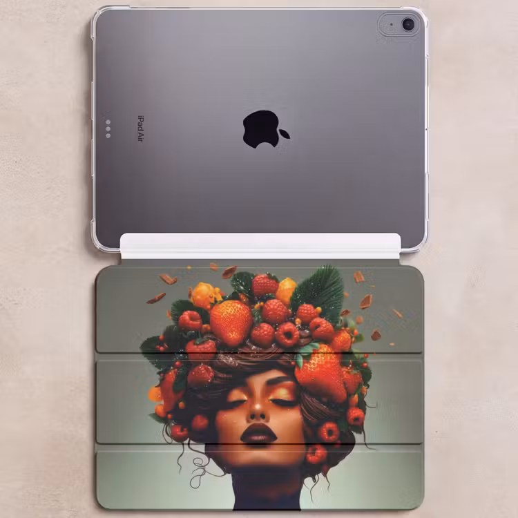 iPad hoes - Vrouw - Chocolade - Frambozen - Aardbeien - Koekjes — 6