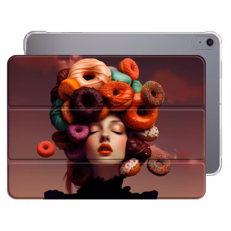 iPad hoes - Vrouw - Donuts - Kleurrijk — 1