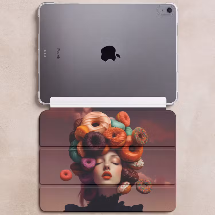 iPad hoes - Vrouw - Donuts - Kleurrijk — 6