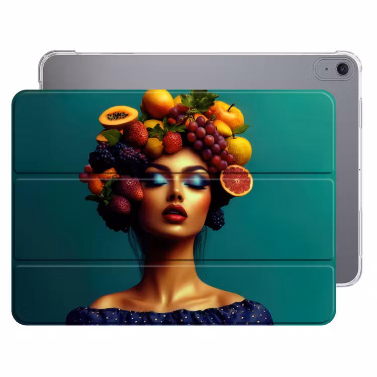 iPad hoes - Vrouw - Hoodtooi - Tropisch - Fruit - Druiven — 1