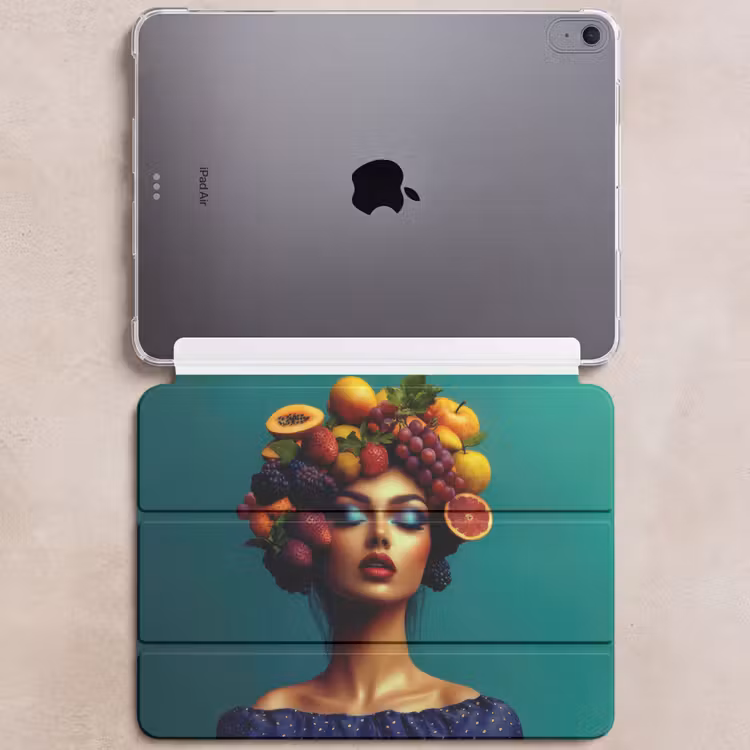iPad hoes - Vrouw - Hoodtooi - Tropisch - Fruit - Druiven — 6