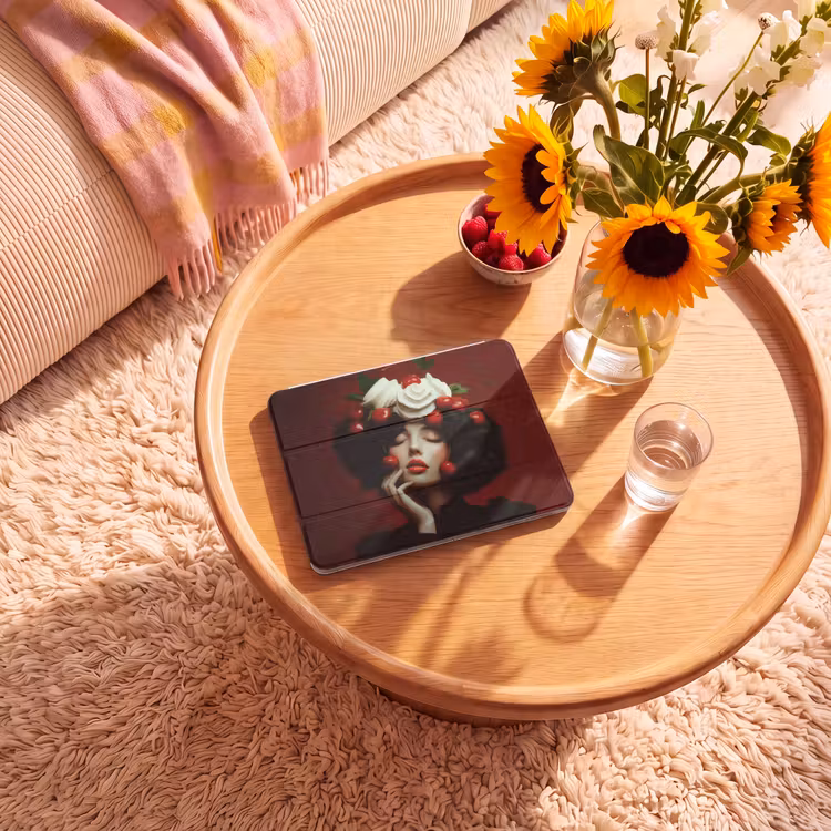 iPad hoes - Vrouw - Kersen - Slagroom — 2