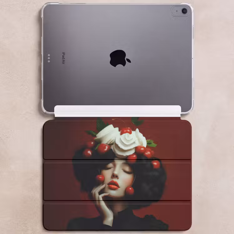 iPad hoes - Vrouw - Kersen - Slagroom — 6