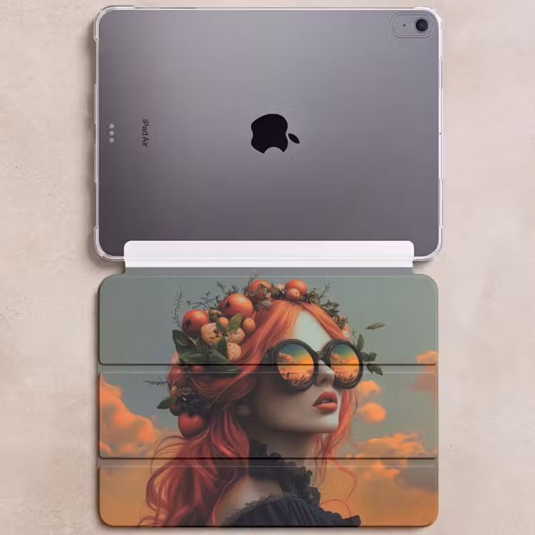 iPad hoes - Vrouw - Kroon - Tomaat - Bascilicum - Zonnebril — 6
