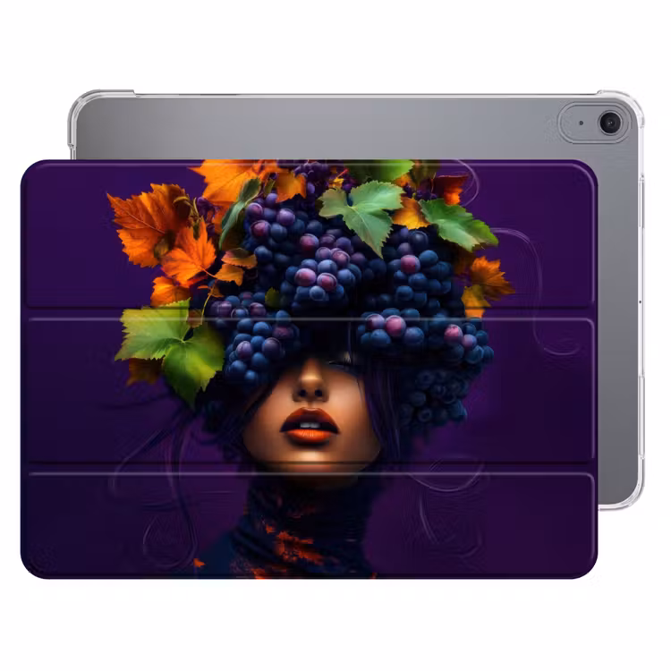 iPad hoes - Vrouw - Paars - Druiven — 1