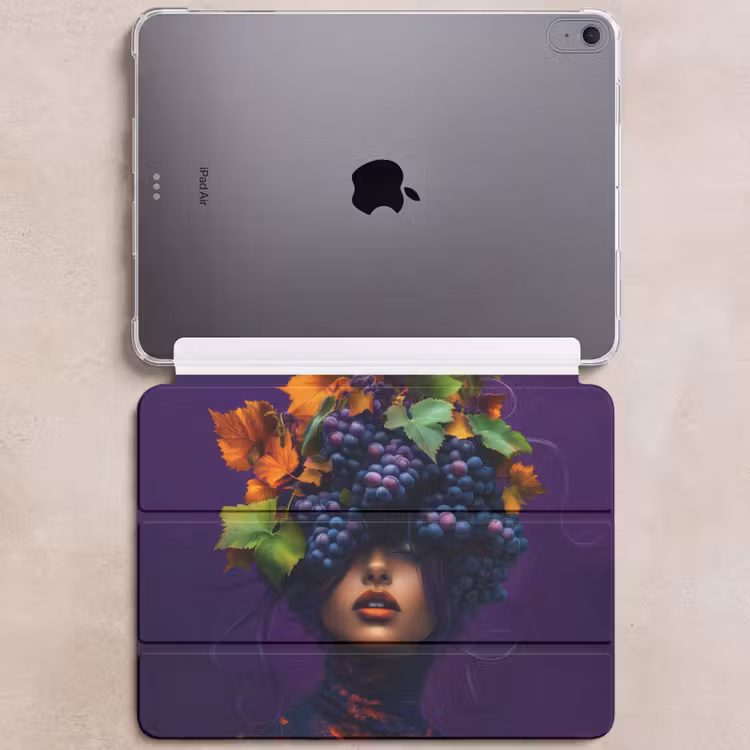 iPad hoes - Vrouw - Paars - Druiven — 6