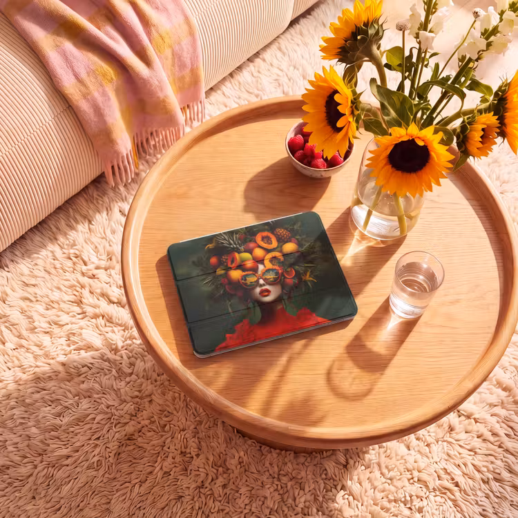 iPad hoes - Vrouw - Vruchten - Papaja - Ananas — 2