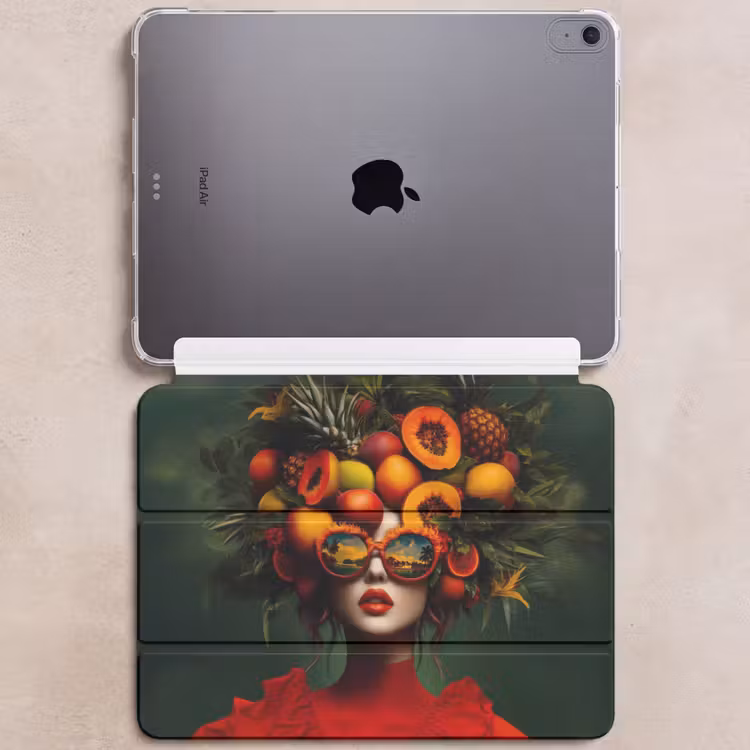 iPad hoes - Vrouw - Vruchten - Papaja - Ananas — 6