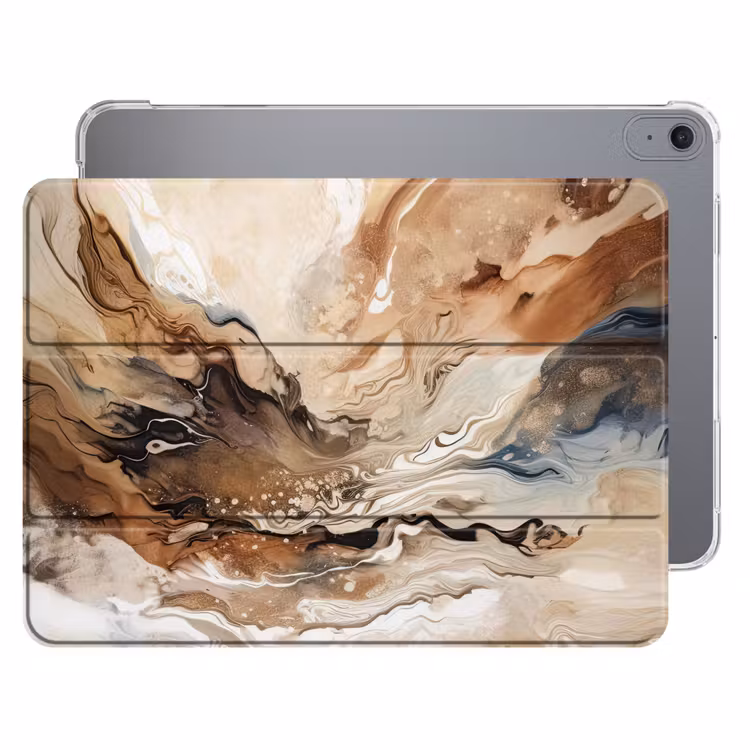 iPad hoes - Abstract - Kunst - Verf - Beige - Modern — 1