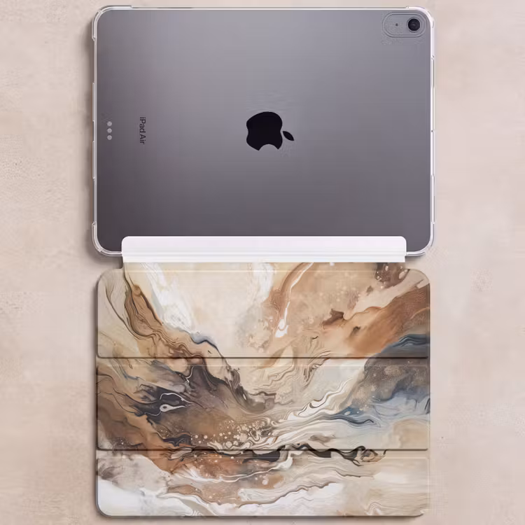 iPad hoes - Abstract - Kunst - Verf - Beige - Modern — 6