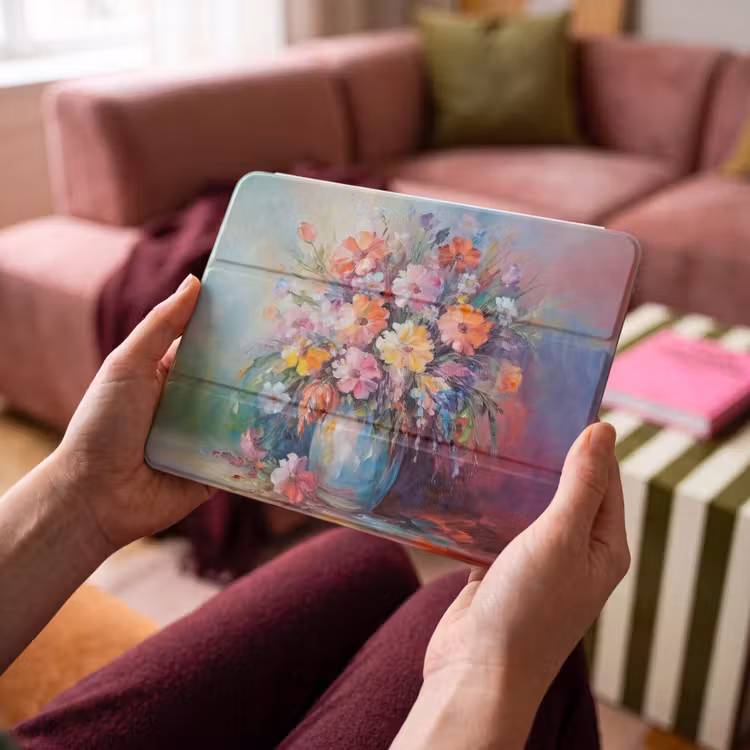 iPad hoes - Bloemen - Kunst - Schilderij - Lente - Boeket — 4