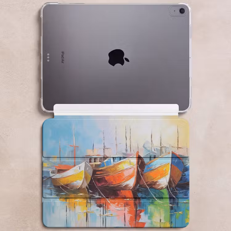 iPad hoes - Boten - Kunst - Kleuren - Schilderij — 6