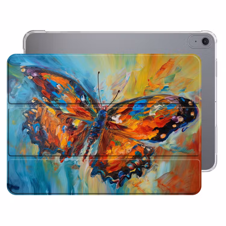 iPad hoes - Vlinder - Kleuren - Kunst - Schilderij — 1