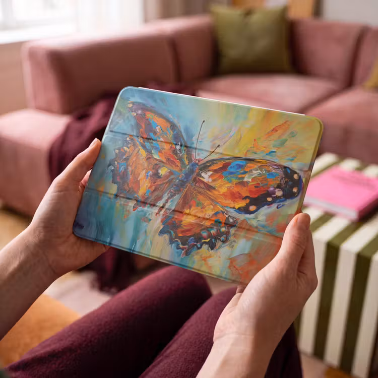 iPad hoes - Vlinder - Kleuren - Kunst - Schilderij — 4