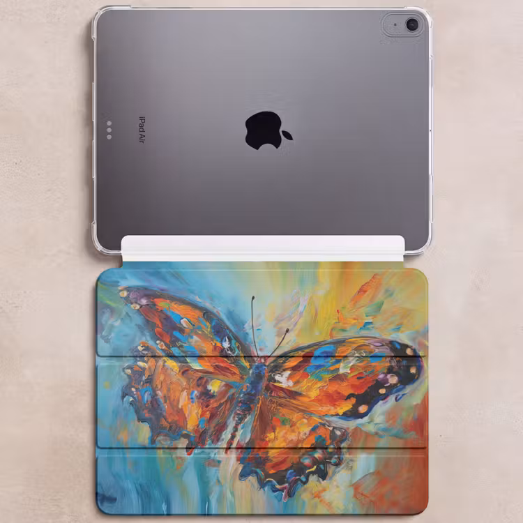 iPad hoes - Vlinder - Kleuren - Kunst - Schilderij — 6