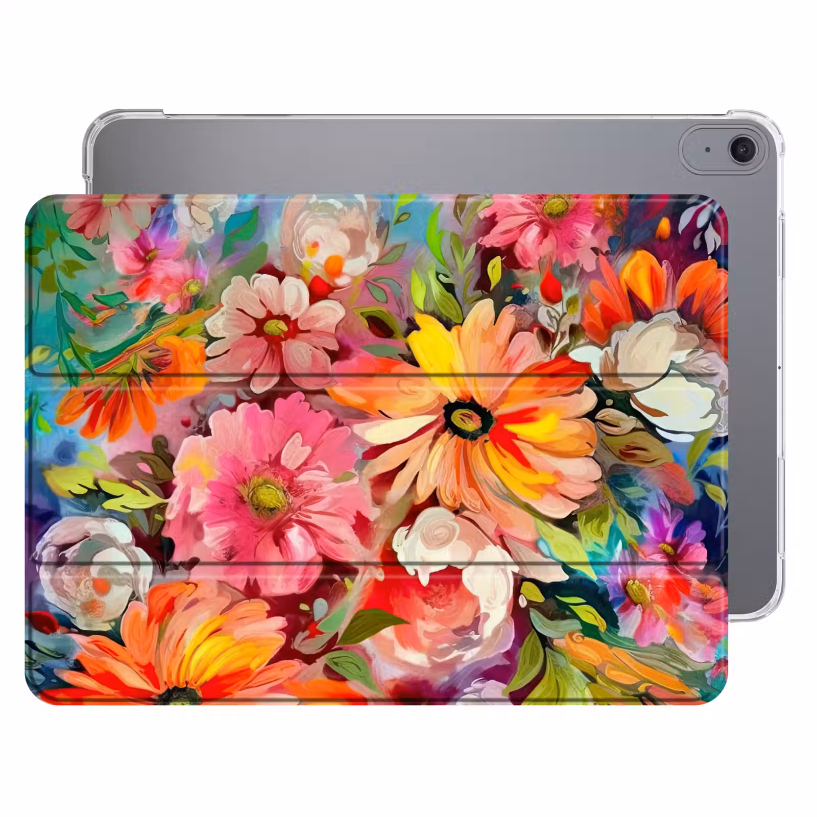 iPad hoes - Bloemen - Kunst - Schilderij - Botanisch — 1