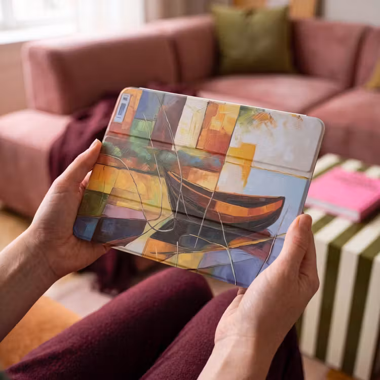 iPad hoes - Abstract - Kunst - Boot - Kleuren — 4