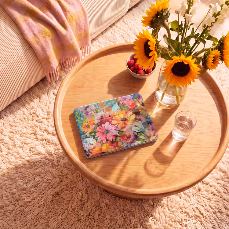 iPad hoes - Bloemen - Kleurrijk - Kunst - Olieverf — 2