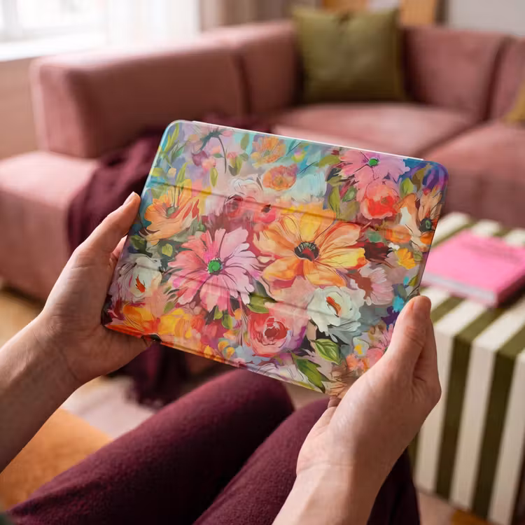 iPad hoes - Bloemen - Kleurrijk - Kunst - Olieverf — 4
