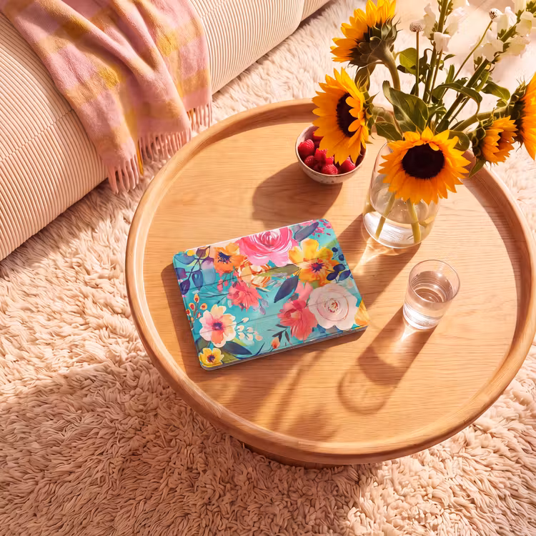 iPad hoes - Bloemen - Olieverf - Kleurrijk - Natuur — 2